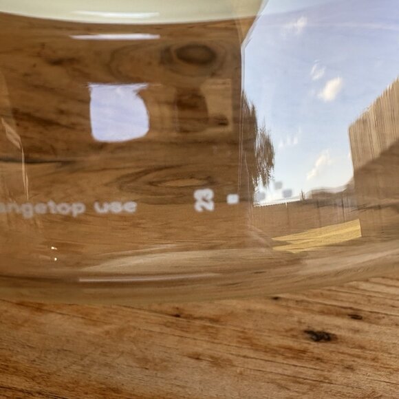 PYREX SPICE OF LIFE See-N-Store GLASS CANISTER CONTAINER 4" x 6" vintage 1970's - Picture 5 of 12